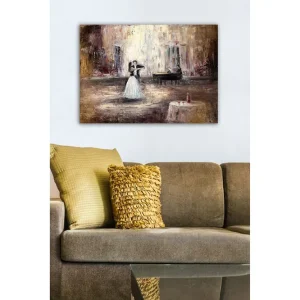 Populär Dekorativ Canvastavla 50x70 cm Flerfärgad - Inredning