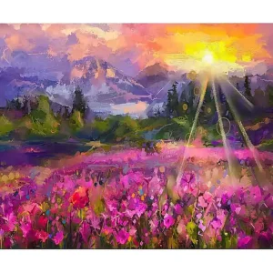 Canvastavla Flerfärgad 50x70 cm - Inredning Köp online