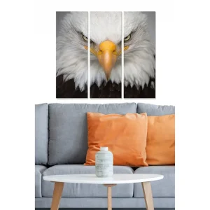 Köp online Canvastavla Animal 3-pack Flerfärgad 20x50 cm - Inredning