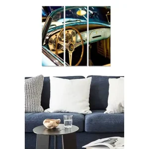 Tavla Vehicle 3-pack Flerfärgad 20x50 cm - Inredning Sänkt pris