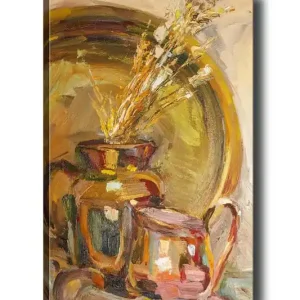 Dekorativ Canvastavla 50x70 cm Flerfärgad - Inredning Bästa pris
