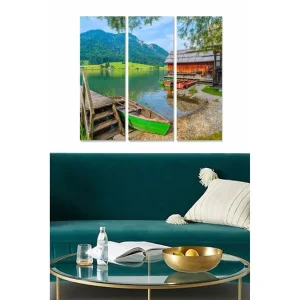 Tavla Scenic 3-pack Flerfärgad 20x50 cm - Inredning Fri frakt