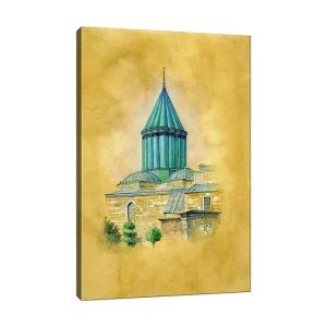 Dekorativ Canvastavla 50x70 cm Flerfärgad - Inredning Erbjudandepris