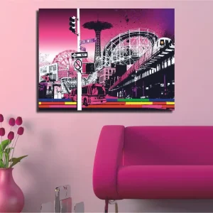 Dekorativ Canvastavla 30x40 cm Flerfärgad - Inredning Utförsäljning