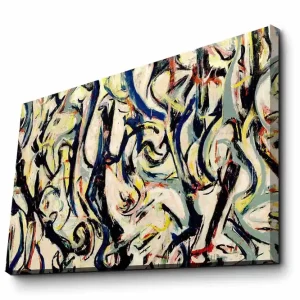 Sänkt pris Dekorativ Canvastavla 45x70 cm Flerfärgad - Inredning