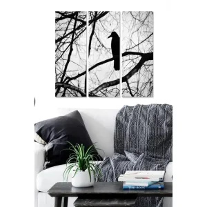 Canvastavla Animal 3-pack Flerfärgad 20x50 cm - Inredning Kundfavorit