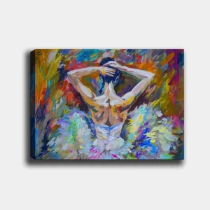 Dekorativ Canvastavla 50x70 cm Flerfärgad - Inredning Premium