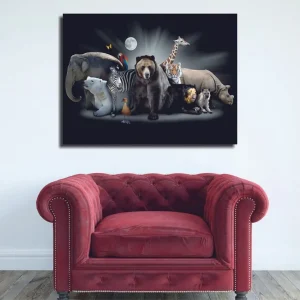 Säker betalning Dekorativ Canvastavla 30x40 cm Flerfärgad - Inredning