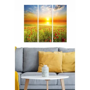 Canvastavla Scenic 3-pack Flerfärgad 20x50 cm - Inredning Beställ nu