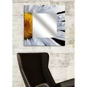 Armavir Dekorspegel 50x50 cm Flowers Plexiglas/Flerfärgad - Inredning Kampanj