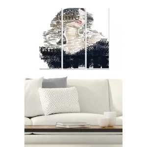 Tavla Fashion 3-pack Flerfärgad 20x50 cm - Inredning Kundfavorit