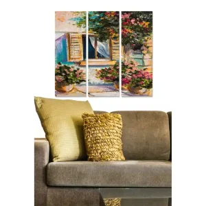 Begränsat antal Tavla Scenic 3-pack Flerfärgad 20x50 cm - Inredning