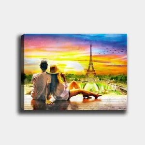 Bästa pris Dekorativ Canvastavla 50x70 cm Flerfärgad - Inredning