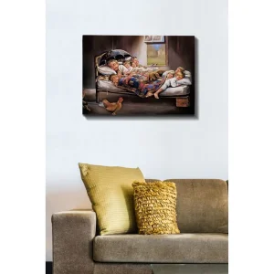 Dekorativ Canvastavla 50x70 cm Flerfärgad - Inredning Nedsatt pris