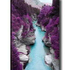 Dekorativ Canvastavla 50x70 cm Flerfärgad - Inredning Erbjudande