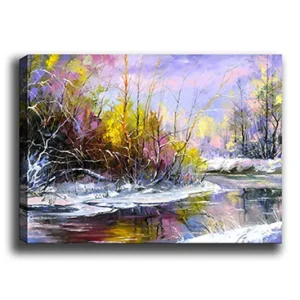 Billigare Dekorativ Canvastavla 50x70 cm Flerfärgad - Inredning
