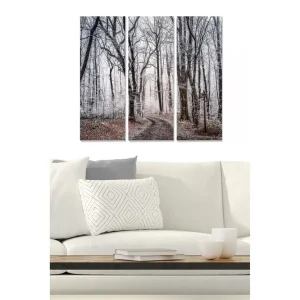 Köp online Tavla Scenic 3-pack Flerfärgad 20x50 cm - Inredning