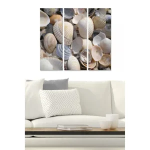 Canvastavla Nautical 3-pack Flerfärgad 20x50 cm - Inredning Begränsat antal