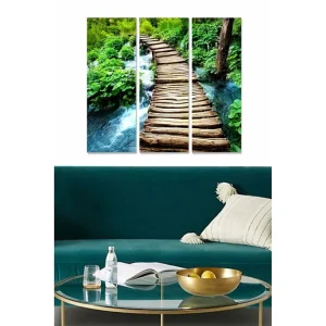 Nedsatt pris Tavla Scenic 3-pack Flerfärgad 20x50 cm - Inredning