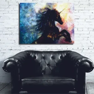 Säker betalning Dekorativ Canvastavla 30x40 cm Flerfärgad - Inredning