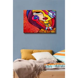 Dekorativ Canvastavla 50x70 cm Flerfärgad - Inredning Erbjudandepris