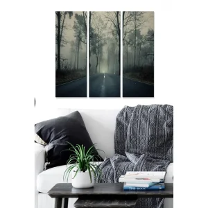 Tavla Scenic 3-pack Flerfärgad 20x50 cm - Inredning Expressleverans
