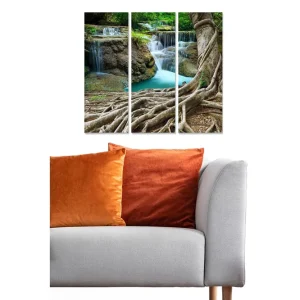 Köp nu Canvastavla Scenic 3-pack Flerfärgad 20x50 cm - Inredning