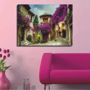 Snabb leverans Dekorativ Canvastavla 30x40 cm Flerfärgad - Inredning