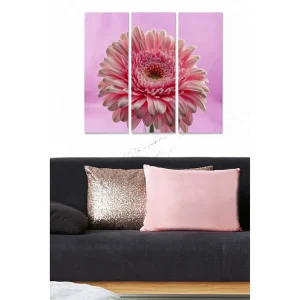Tavla Floral 3-pack Flerfärgad 20x50 cm - Inredning Erbjudande