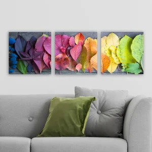 Beställ nu Decorative Canvas Painting (3 Pieces) 30x30 - Inredning