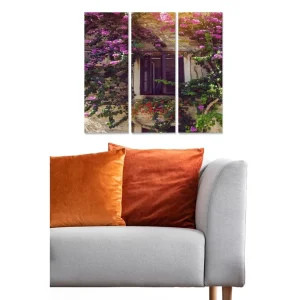 Lågt pris Canvastavla Animal 3-pack Flerfärgad 20x50 cm - Inredning