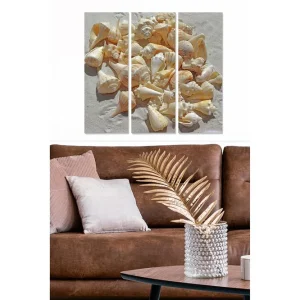 Beställ idag Canvastavla Floral Animal 3-pack Flerfärgad 20x50 cm - Inredning