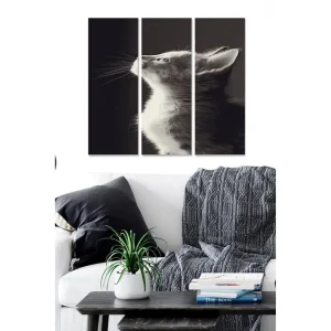Tavla Animal 3-pack Flerfärgad 20x50 cm - Inredning Snabb leverans