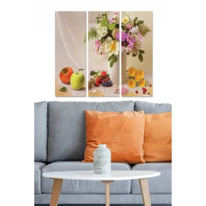 Bästa pris Tavla Scenic 3-pack Flerfärgad 20x50 cm - Inredning