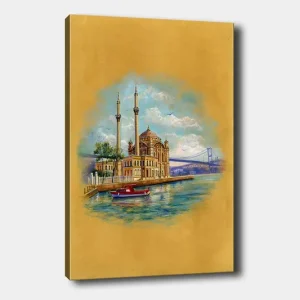 Dekorativ Canvastavla 50x70 cm Flerfärgad - Inredning Begränsad tid