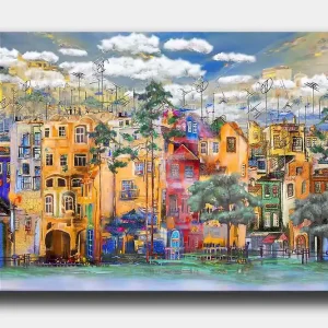 I lager Decorative Canvas Painting 70x100 - Inredning
