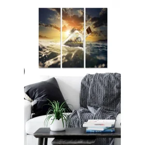 Tavla Scenic 3-pack Flerfärgad 20x50 cm - Inredning Nedsatt pris