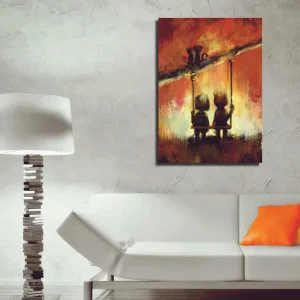 Dekorativ Canvastavla 30x40 cm Flerfärgad - Inredning Populärt val
