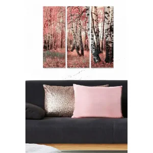 Canvastavla Scenic 3-pack Flerfärgad 20x50 cm - Inredning Begränsad tid