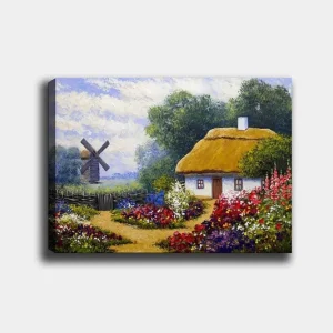 Dekorativ Canvastavla 50x70 cm Flerfärgad - Inredning Trygg betalning