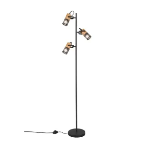 Tosh Golvlampa E27 mattsvart - Belysning Snabb frakt