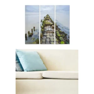 Tavla Scenic 3-pack Flerfärgad 20x50 cm - Inredning Populärt val