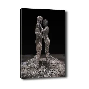 Outlet Dekorativ Canvastavla 50x70 cm Flerfärgad - Inredning