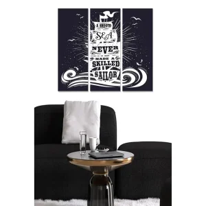 Tavla Sayings 3-pack Flerfärgad 20x50 cm - Inredning Beställ idag