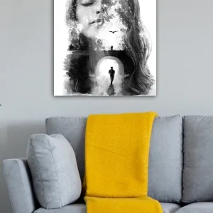 Dekorativ Canvastavla 50x70 cm Flerfärgad - Inredning Utförsäljning