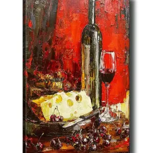Dekorativ Canvastavla 50x70 cm Flerfärgad - Inredning Erbjudande