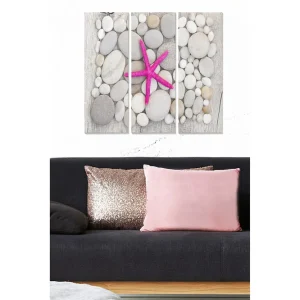 Canvastavla 3-pack Flerfärgad 20x50 cm - Inredning Endast idag
