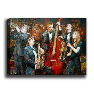 Dekorativ Canvastavla 50x70 cm Flerfärgad - Inredning Fynd