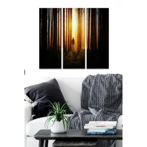 Tavla Scenic 3-pack Flerfärgad 20x50 cm - Inredning Populärt val