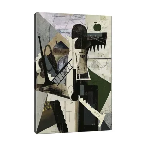 Säker betalning Dekorativ Canvastavla 50x70 cm Flerfärgad - Inredning